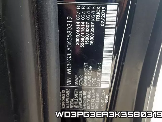 WD3PG3EA3K3580319 фото 2