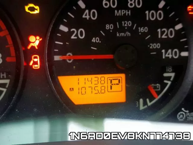 1N6AD0EV8KN774738 фото 8