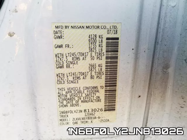 1N6BF0LY2JN813026 фото 2