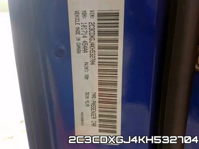 2C3CDXGJ4KH532704 фото 2