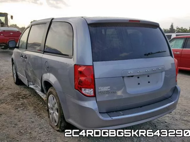 2C4RDGBG5KR643290 фото 4