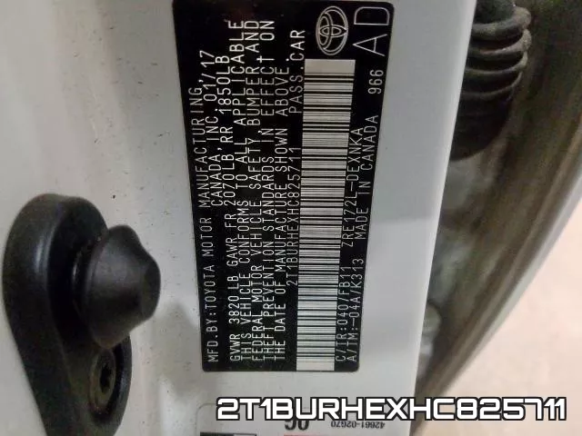 2T1BURHEXHC825711 фото 2