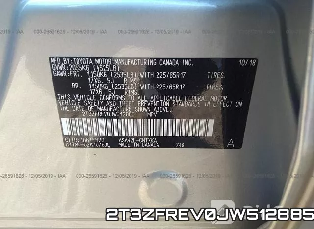 2T3ZFREV0JW512885 фото 10
