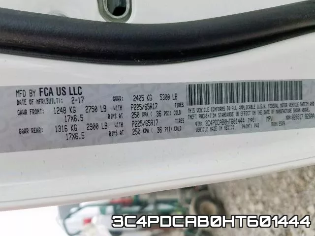 3C4PDCAB0HT601444 фото 2