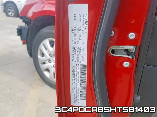 3C4PDCAB5HT581403 фото 2
