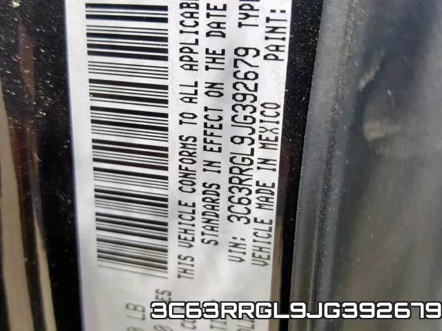 3C63RRGL9JG392679 фото 2