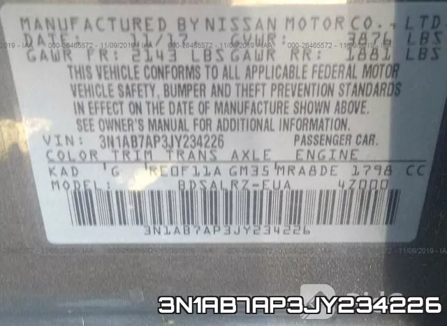 3N1AB7AP3JY234226 фото 10