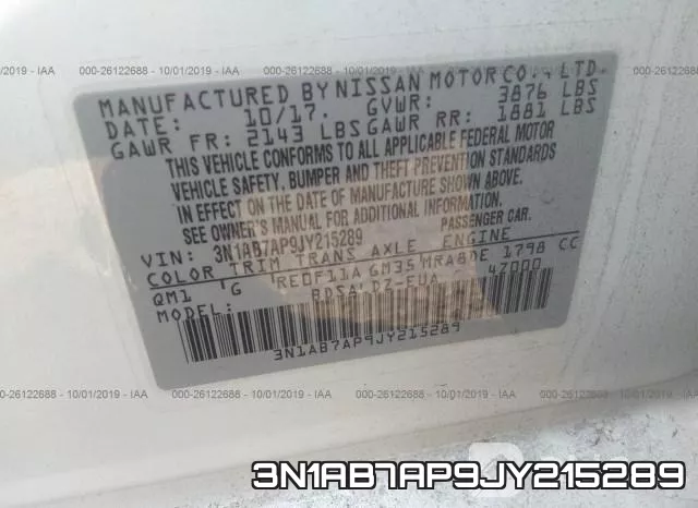 3N1AB7AP9JY215289 фото 10