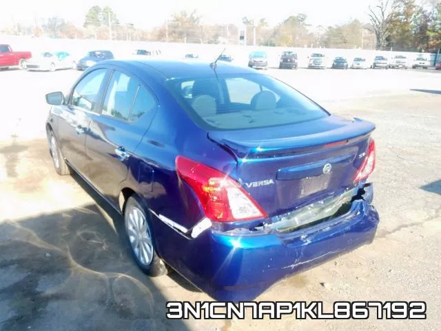3N1CN7AP1KL867192 фото 3