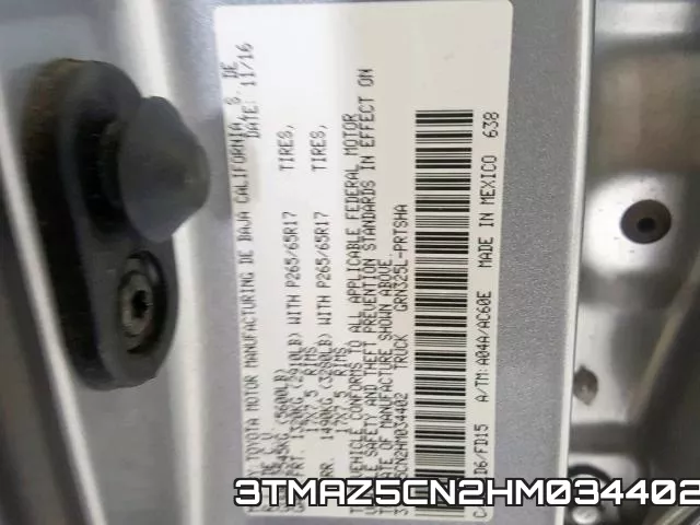 3TMAZ5CN2HM034402 фото 2