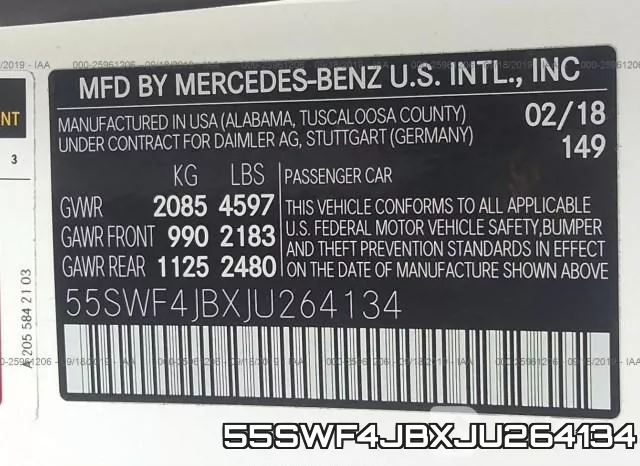 55SWF4JBXJU264134 фото 10