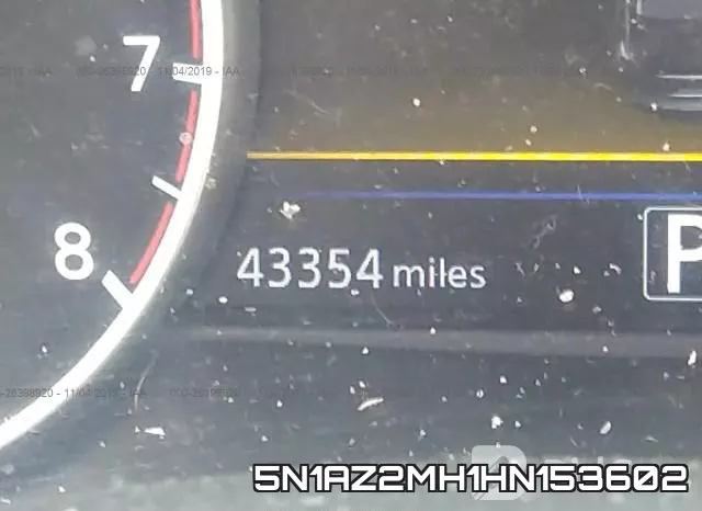 5N1AZ2MH1HN153602 фото 8