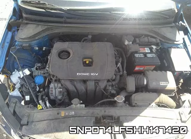 5NPD74LF5HH147420 фото 2