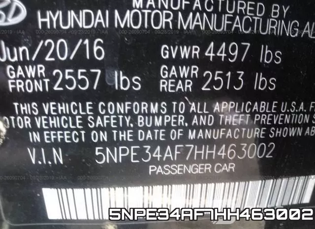 5NPE34AF7HH463002 фото 10