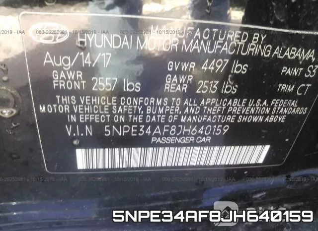 5NPE34AF8JH640159 фото 10