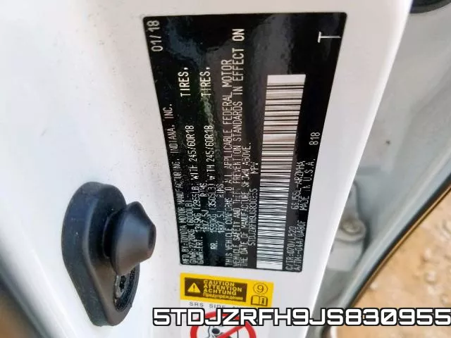 5TDJZRFH9JS830955 фото 2