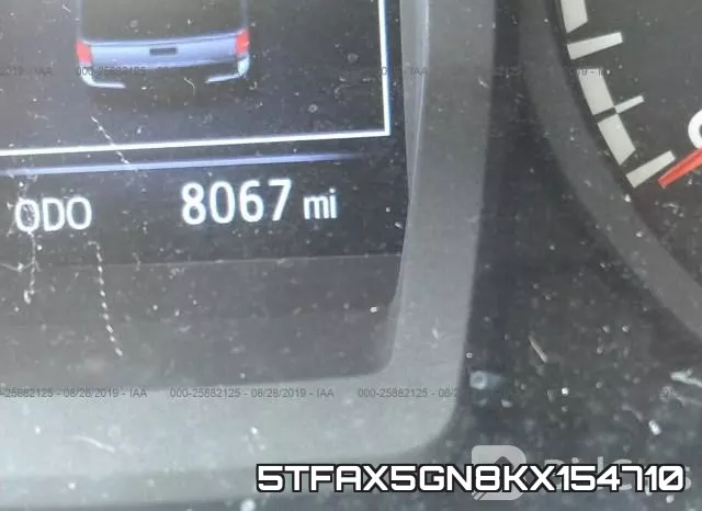 5TFAX5GN8KX154710 фото 8