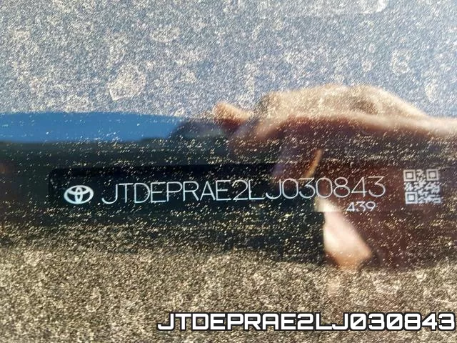 JTDEPRAE2LJ030843 фото 2