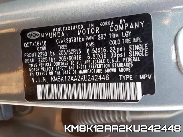 KM8K12AA2KU242448 фото 2