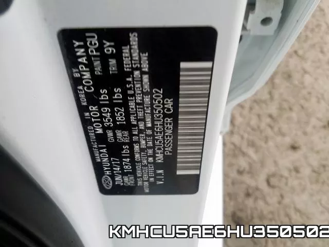 KMHCU5AE6HU350502 фото 2