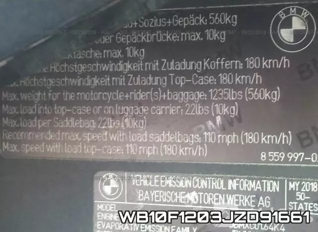 WB10F1203JZD91661 фото 2