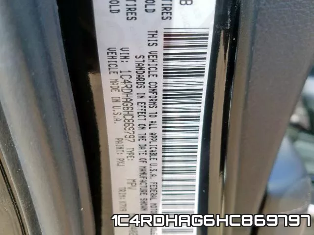 1C4RDHAG6HC869797 фото 2