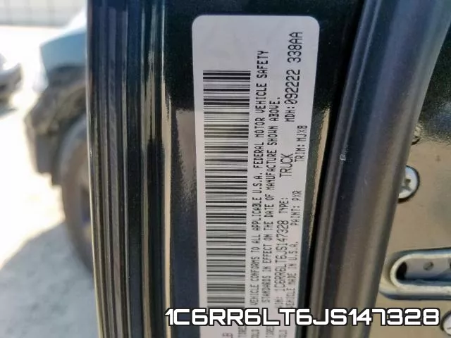 1C6RR6LT6JS147328 фото 2