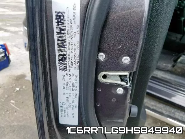 1C6RR7LG9HS849940 фото 2