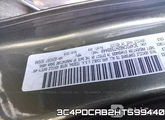 3C4PDCAB2HT599440 фото 10