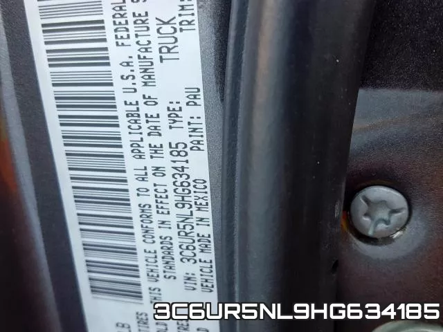 3C6UR5NL9HG634185 фото 2