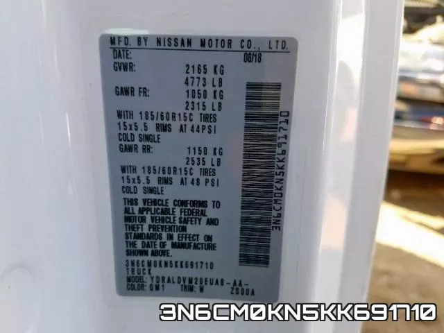3N6CM0KN5KK691710 фото 2