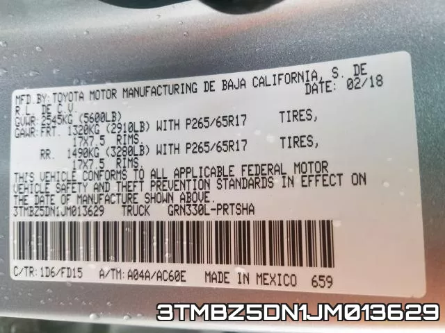 3TMBZ5DN1JM013629 фото 2