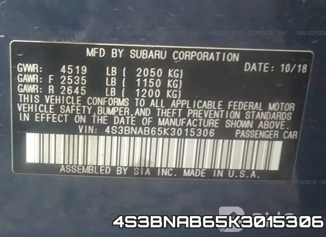 4S3BNAB65K3015306 фото 9