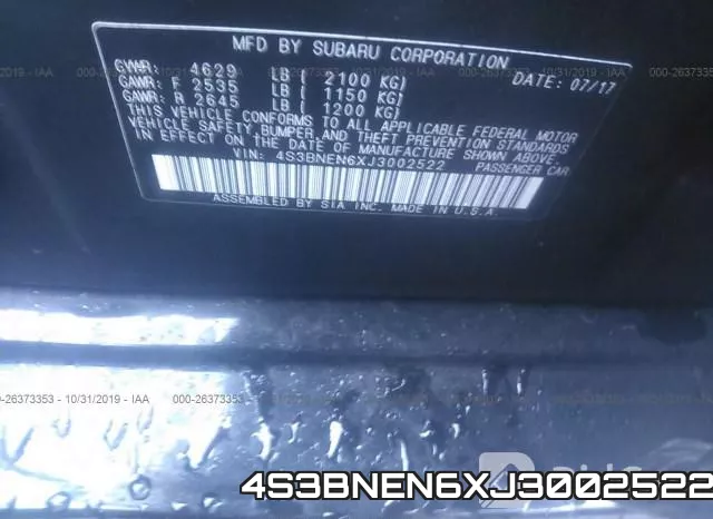 4S3BNEN6XJ3002522 фото 10