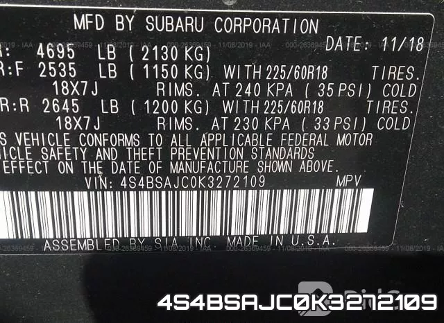 4S4BSAJC0K3272109 фото 8
