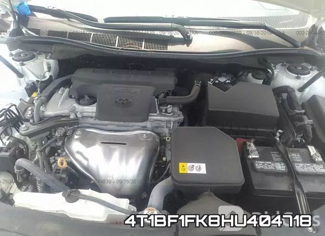 4T1BF1FK8HU404718 фото 2