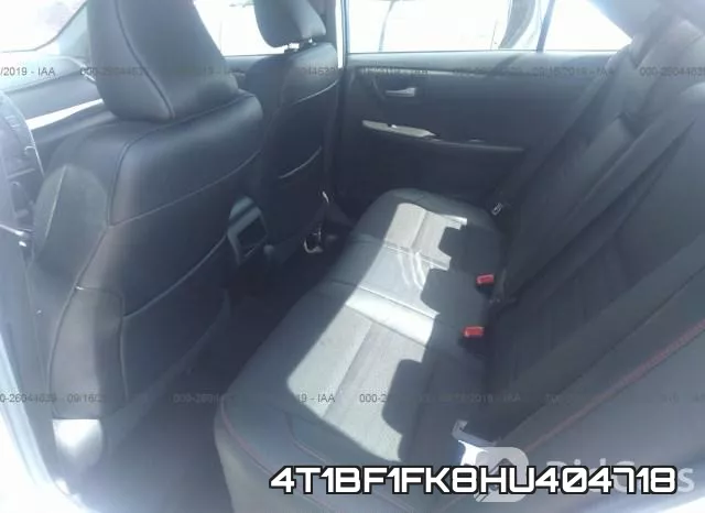 4T1BF1FK8HU404718 фото 9