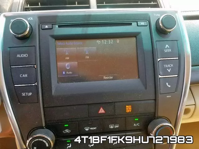 4T1BF1FK9HU727983 фото 10