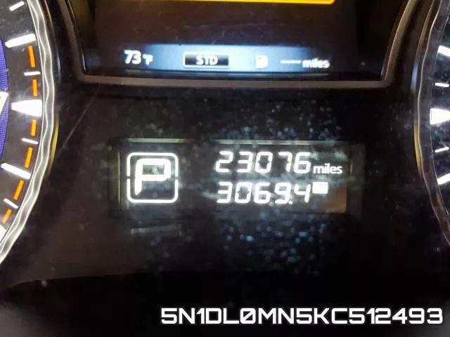 5N1DL0MN5KC512493 фото 9