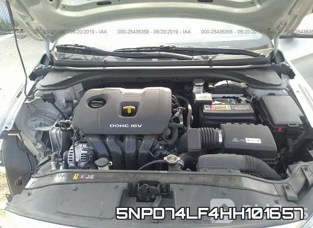 5NPD74LF4HH101657 фото 2