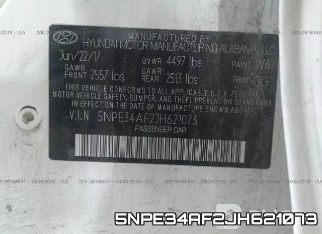 5NPE34AF2JH621073 фото 9