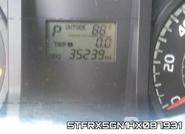 5TFRX5GN1HX087931 фото 8