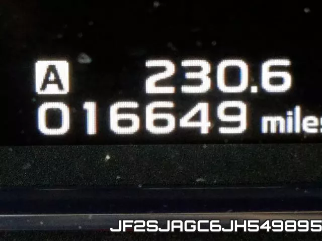 JF2SJAGC6JH549895 фото 8