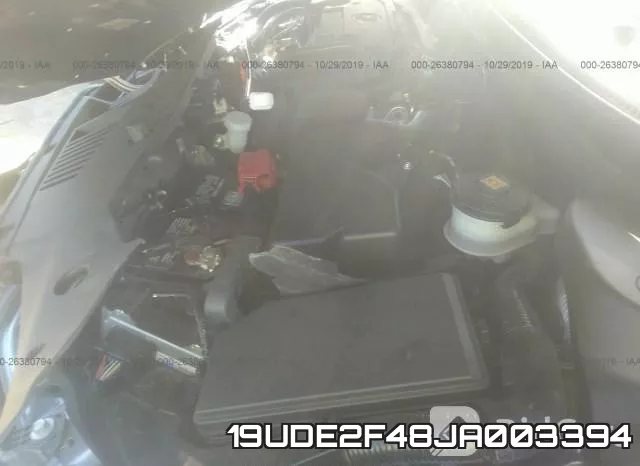 19UDE2F48JA003394 фото 2