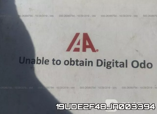 19UDE2F48JA003394 фото 8