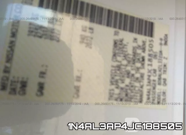 1N4AL3AP4JC188505 фото 10