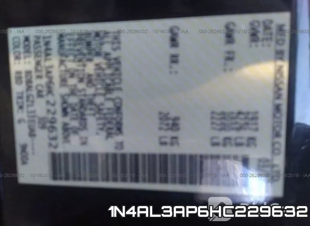 1N4AL3AP6HC229632 фото 6