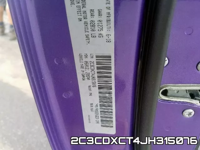 2C3CDXCT4JH315076 фото 2