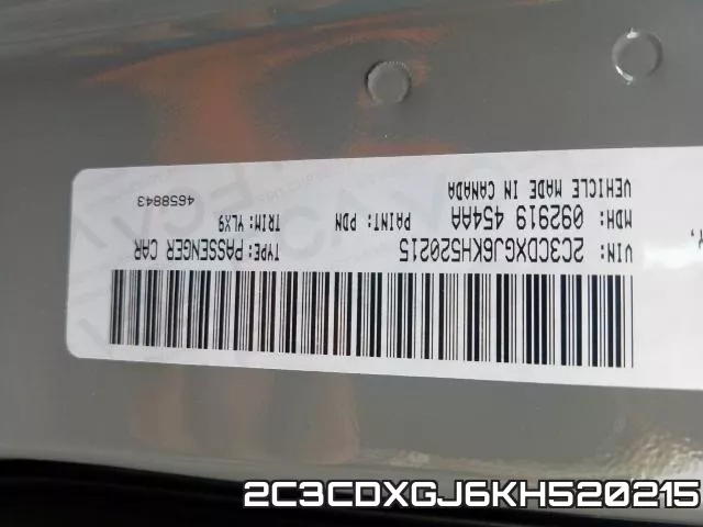 2C3CDXGJ6KH520215 фото 2