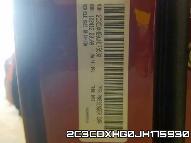 2C3CDXHG0JH175930 фото 2